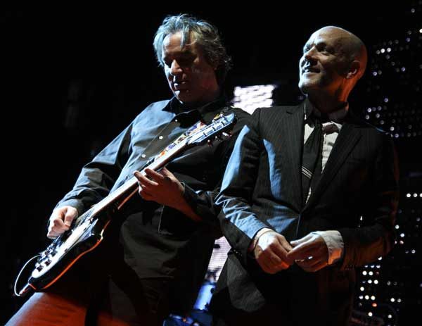 Peter Buck and Michael Stipe